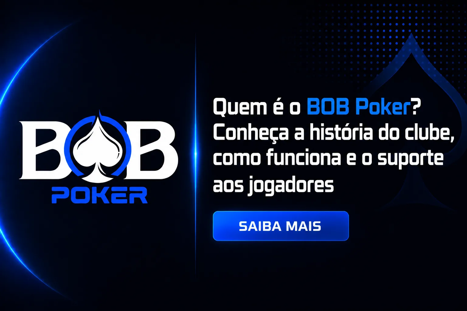 Quem é o BOB Poker? História, funcionamento e suporte aos jogadores